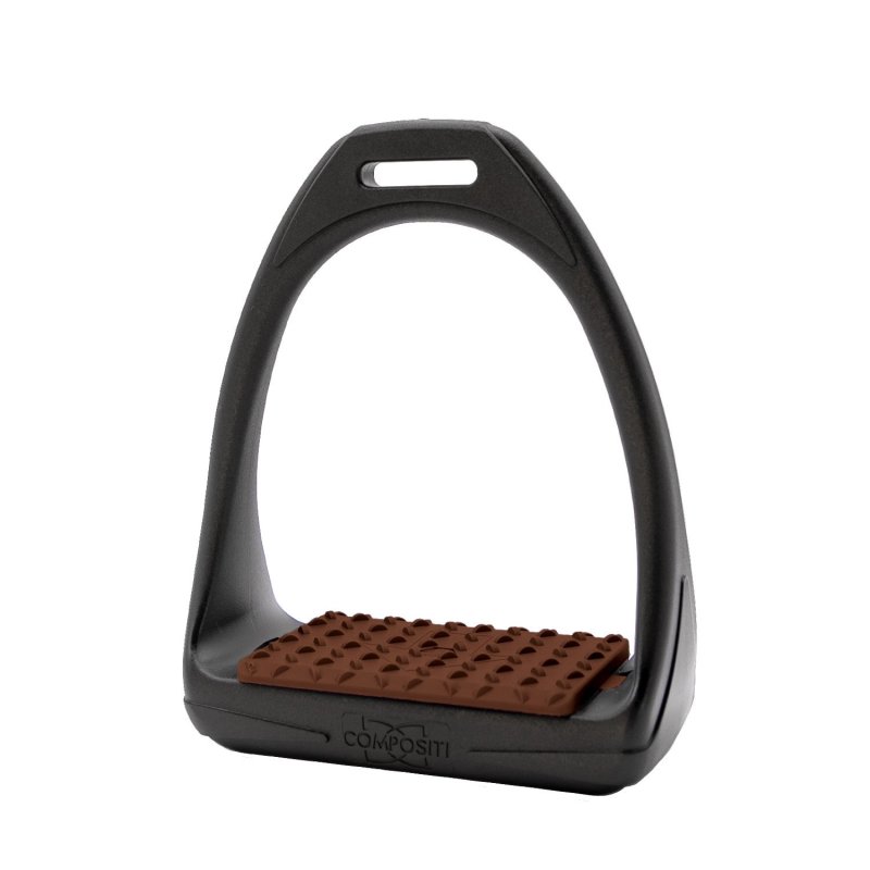Compositi Staffe polimero modello Reflex - Marrone