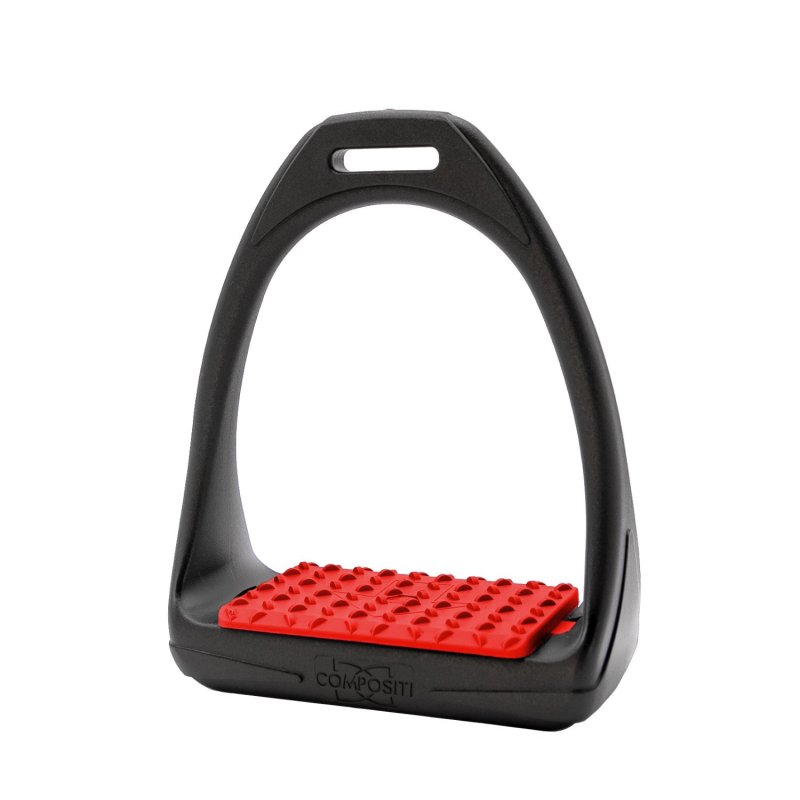 Compositi Staffe polimero modello Reflex - Rosso