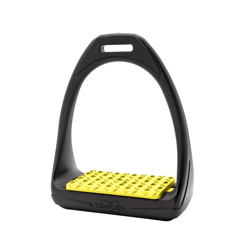 Compositi Staffe polimero modello Reflex - Giallo