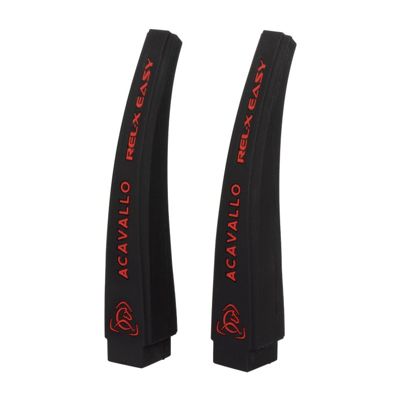 Acavallo Braccetto in silicone per staffe Rel-X Easy - Nero/Rosso