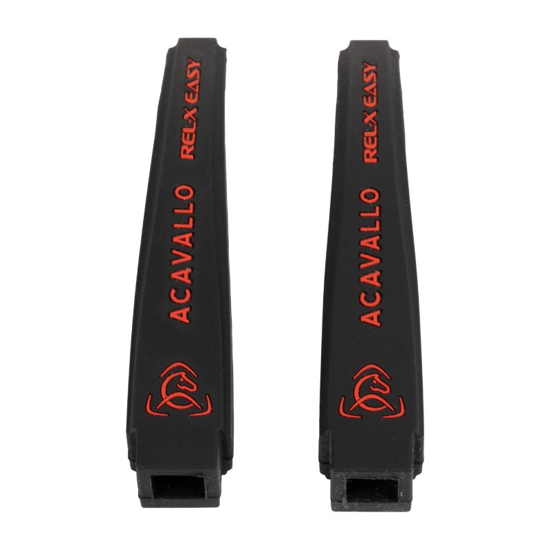 Acavallo Braccetto in silicone per staffe Rel-X Easy - Nero/Rosso