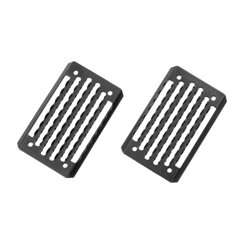 Acavallo Pedana di ricambio per staffe in acciaio inox - Nero