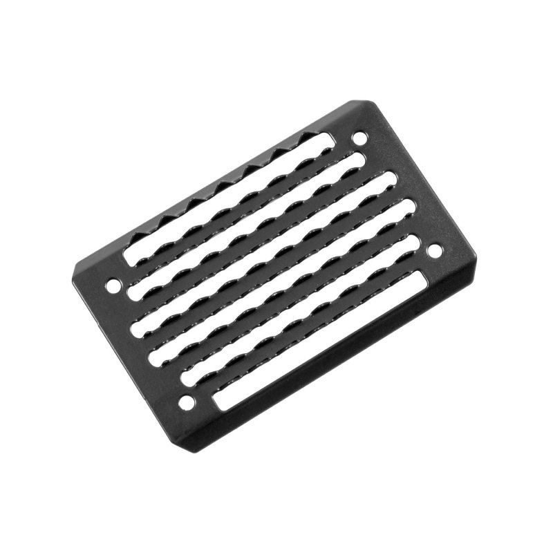 Acavallo Pedana di ricambio per staffe in acciaio inox - Nero