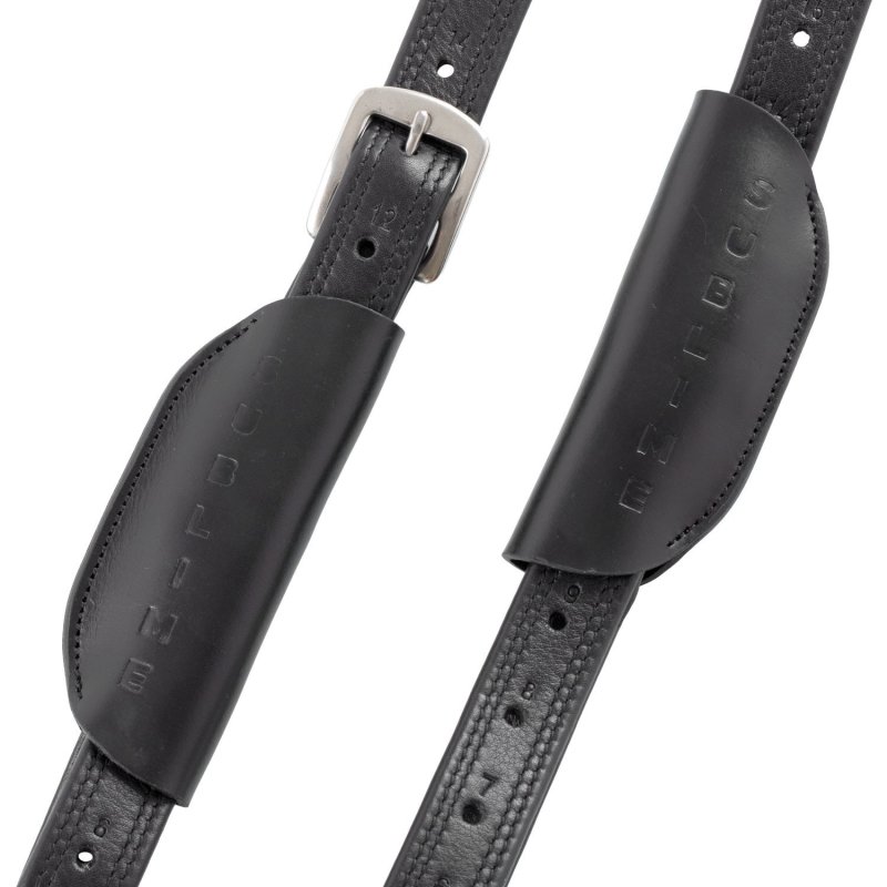 Acavallo Monostaffili dressage in cuoio Nero