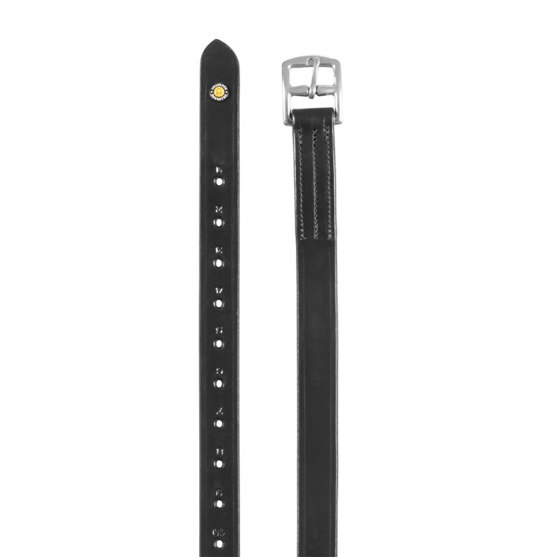 Equestro Staffili in pelle - Nero