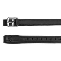 Supreme Staffili in cuoio doppiato con rinforzo nylon - Nero