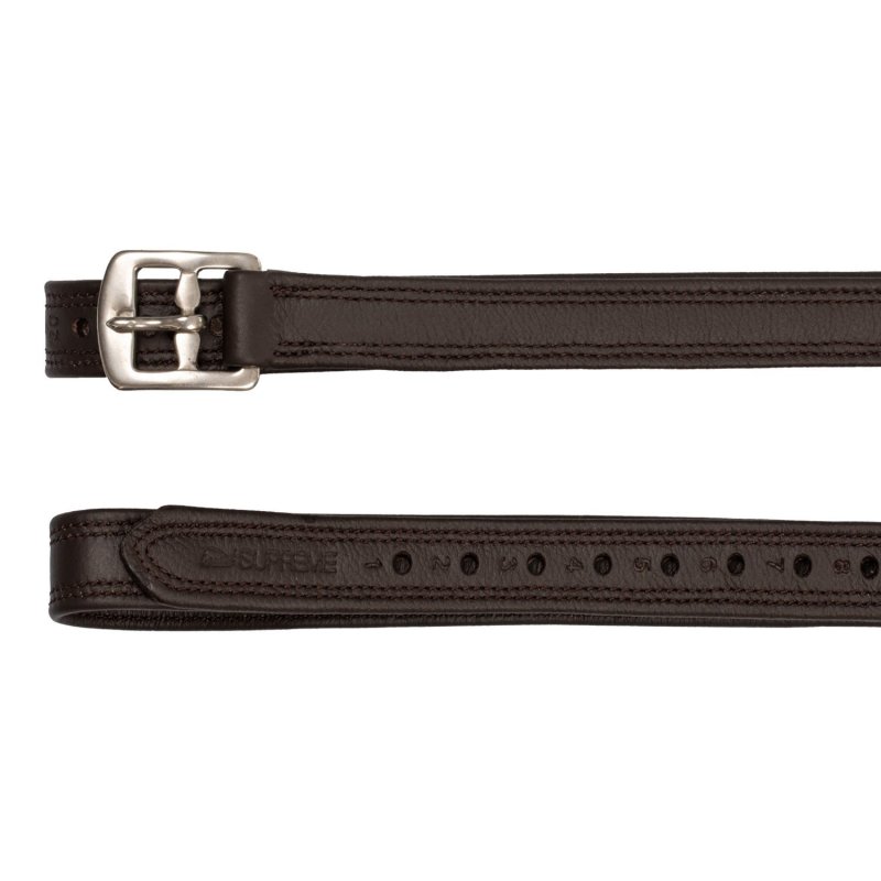 Supreme Staffili in cuoio doppiato con rinforzo nylon - Testa di moro