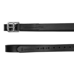 Supreme Staffili in cuoio con fibbie inox - Nero