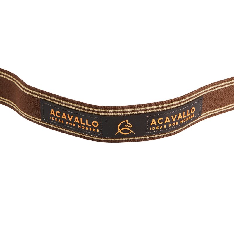 Acavallo Pettorale singolo fascia elastica - Testa di moro