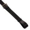 Equestro Martingala collier in pelle Nero