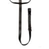 Equestro Martingala collier in pelle Nero