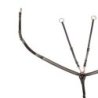 Equestro Pettorale con forchetta e clincher oro rosa - Testa di moro