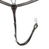 Equestro Pettorale con forchetta e clincher argentato - Testa di moro