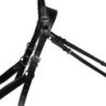 Supreme Cinghia Jump Strap in cuoio - Nero