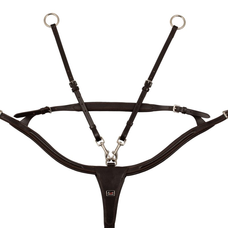 Supreme Pettorale anatomico imbottito con ponte - Marrone