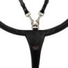 Supreme Pettorale anatomico imbottito con ponte - Nero