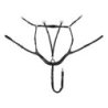 Supreme Pettorale anatomico con martingala removibile - Nero
