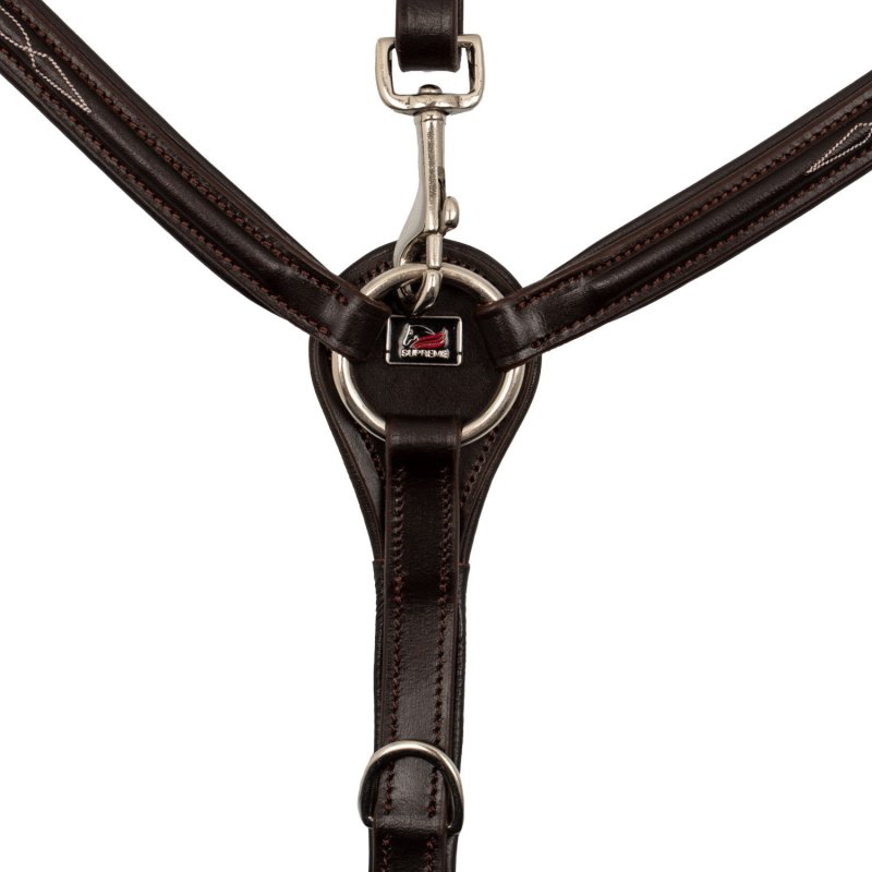 Supreme Pettorale con decorazioni contrasto - Marrone