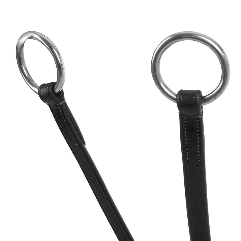 Acavallo Martingala pelle con collare - Nero