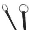 Acavallo Martingala pelle con collare - Nero