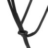 Acavallo Martingala pelle con collare - Nero