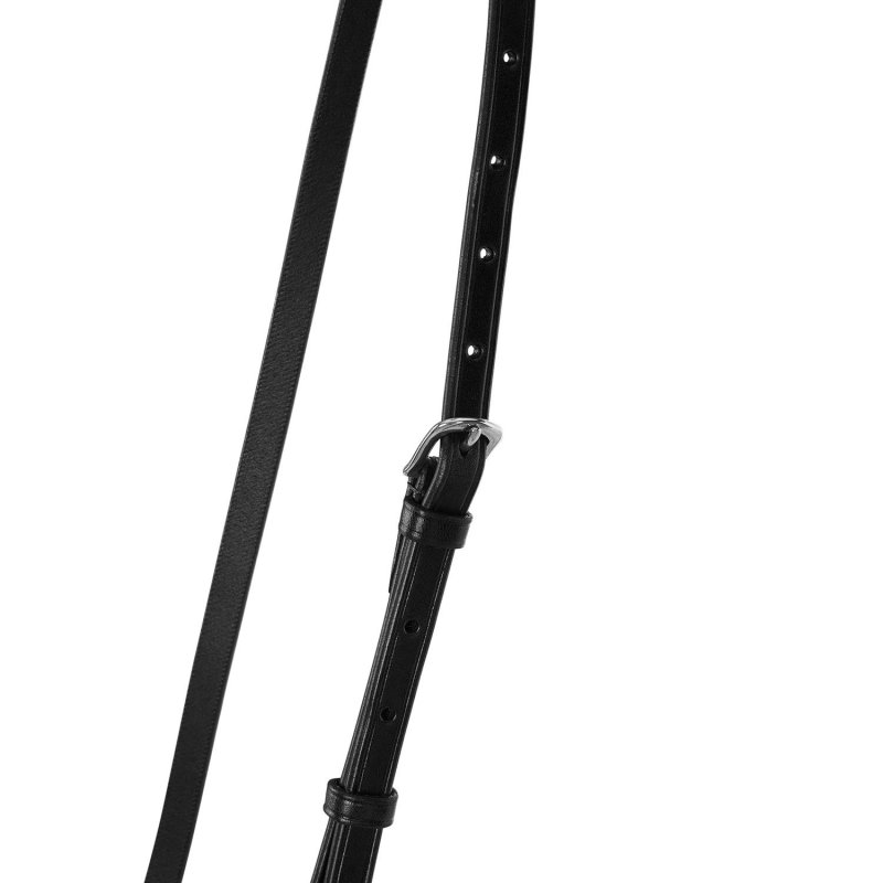Acavallo Martingala pelle con collare - Nero