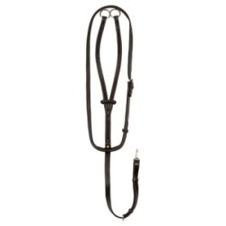 Equestro Martingala a collier con cuciture a contrasto - Testa di moro