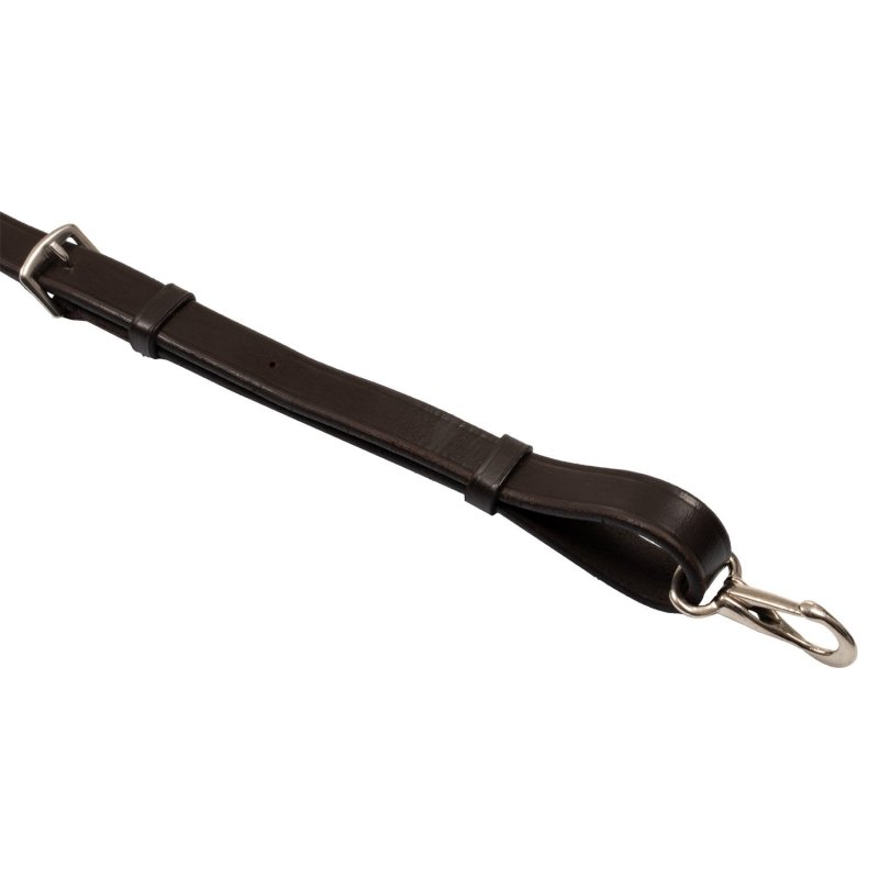 Equestro Martingala a collier con cuciture a contrasto - Testa di moro