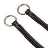 Equestro Martingala a collier con cuciture a contrasto - Testa di moro