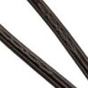 Equestro Martingala a collier con cuciture a contrasto - Testa di moro