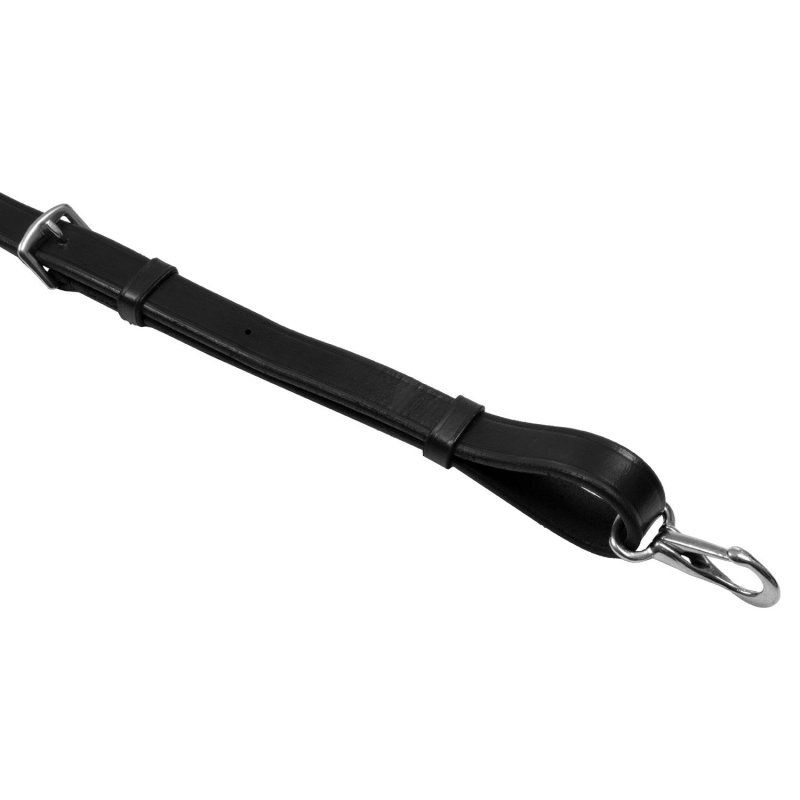 Equestro Martingala a collier con cuciture a contrasto - Nero