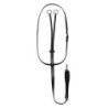 Equestro Martingala a collier con cuciture argento - Nero