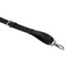 Equestro Martingala a collier con cuciture argento - Nero