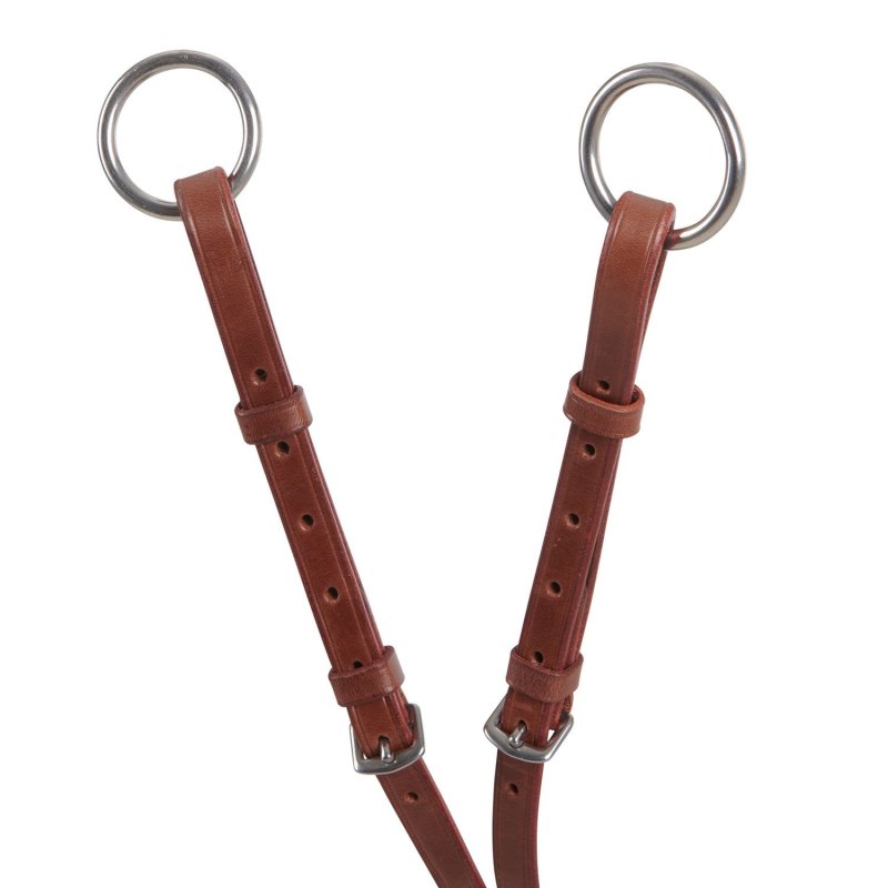 Equestro Martingala a collier in cuoio resistente - Cognac