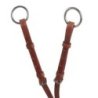 Equestro Martingala a collier in cuoio resistente - Cognac
