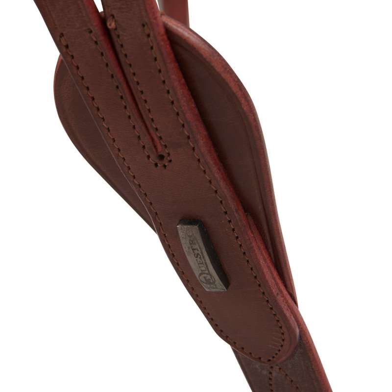 Equestro Martingala a collier in cuoio resistente - Cognac