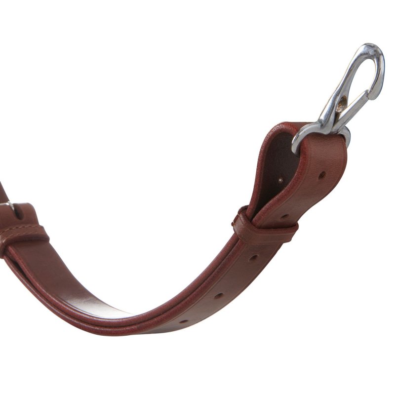Equestro Martingala a collier in cuoio resistente - Cognac