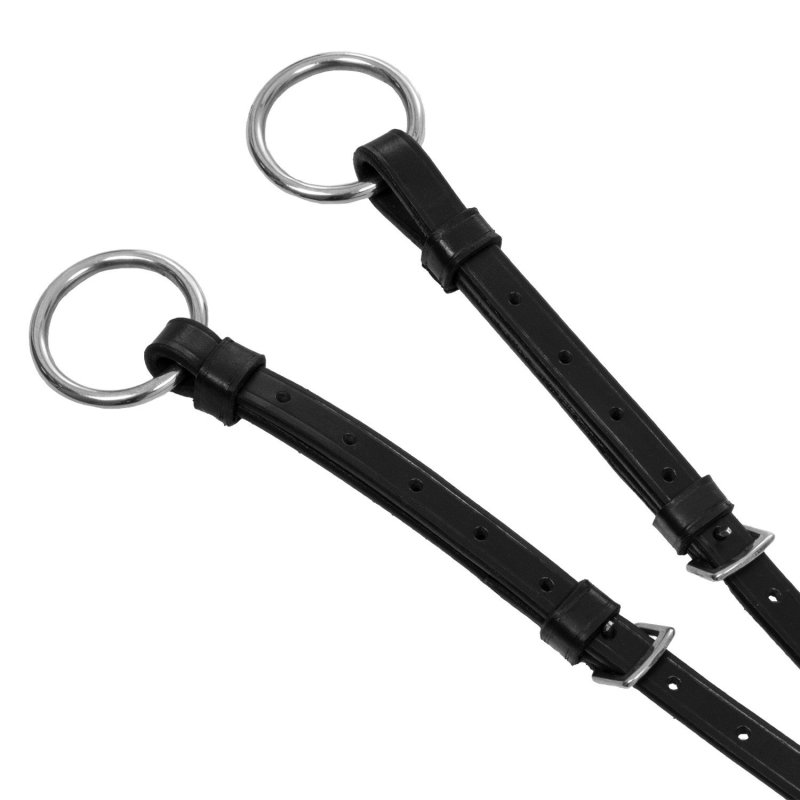 Equestro Martingala con fibbie in acciaio - Nero