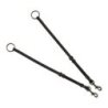 Equestro Pettorale con forchetta e clincher nero