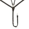 Equestro Pettorale elastico con martingala removibile - Testa di moro