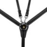 Equestro Pettorale elastico con martingala removibile - Nero