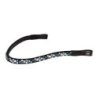 Supreme Frontalino con strass modello Spirit - Nero/Blu