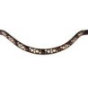 Supreme Frontalino con strass modello Spirit - Nero/Oro