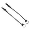 Equestro Montante elevatore per filetto in corda - Nero