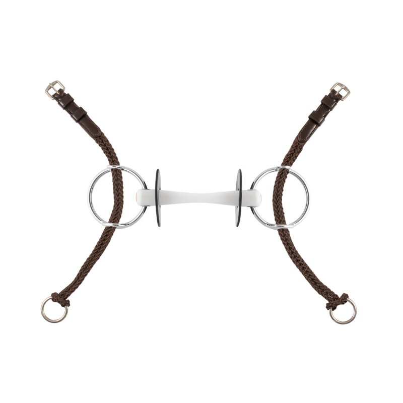 Equestro Montante elevatore per filetto in nylon - Testa di moro