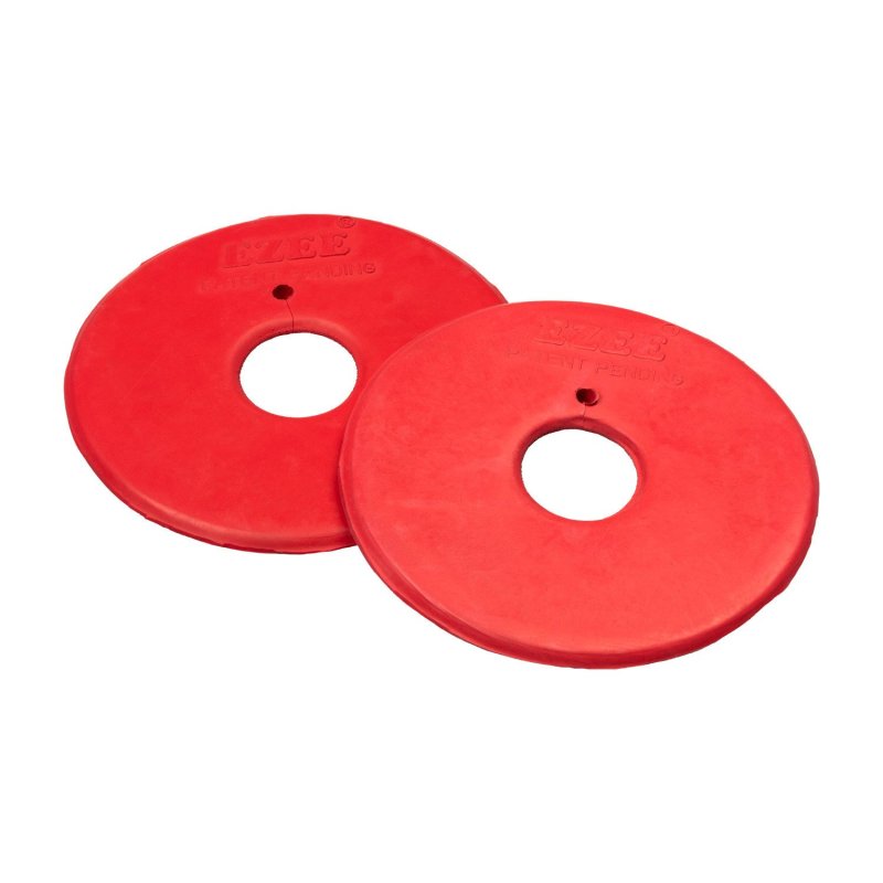 Umbria Equitazione Rosette gomma naturale - Rosso