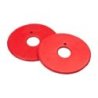 Umbria Equitazione Rosette gomma naturale - Rosso