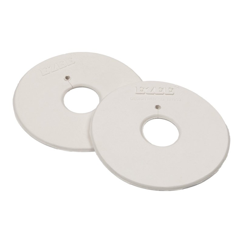 Umbria Equitazione Rosette gomma naturale - Bianco