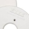 Umbria Equitazione Rosette gomma naturale - Bianco