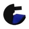 Umbria Equitazione Rosette neoprene a strappo - Blu royal